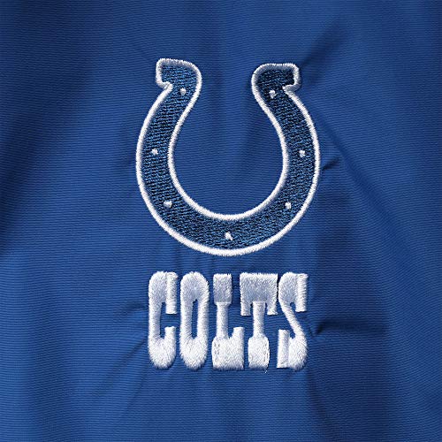 Image of dunbrooke Men's Royal Indianapolis Colts Triumph Fleece Full-Zip Jacket