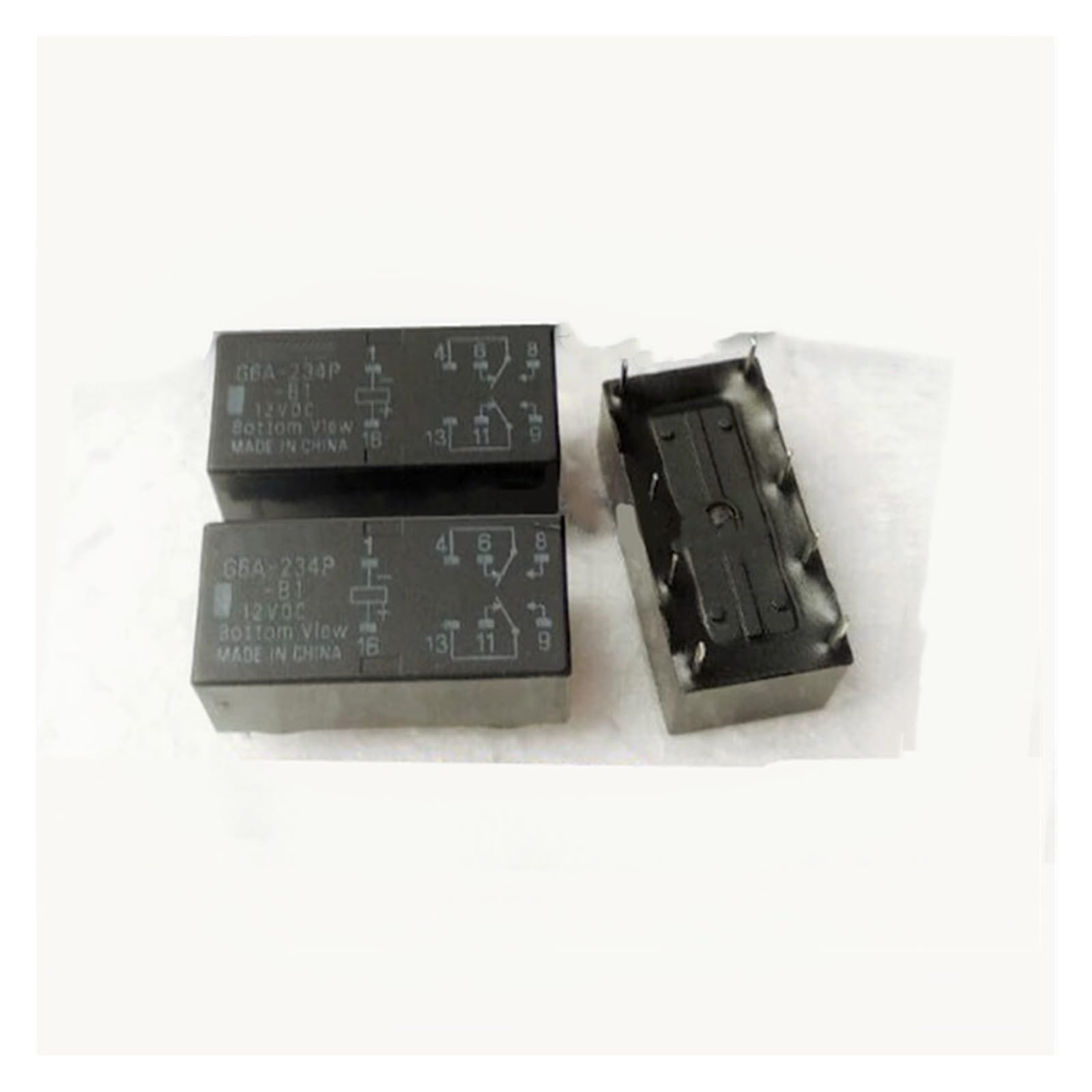 OSHZIKJII G6A-234P-B1 12VDC G6A-234P-B1-12VDC G6A234PB1-12VDC G6A234PB1 G6A-234P G6A 234P DC12V 12VDC 12V relay DIP8 5PCS/lot