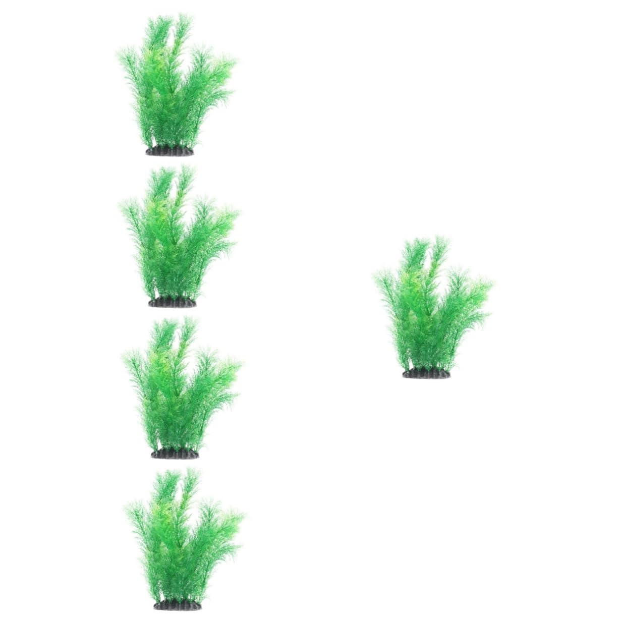 Sosoport 5St Aquarienlandschaft kunstpflanze kunstplflanze Home Decor Aquarienzubehör Artificial Plant Aquariumzubehör Aquariendekoration groß Gefälschte Pflanzen Aquarienpflanzen Plastik