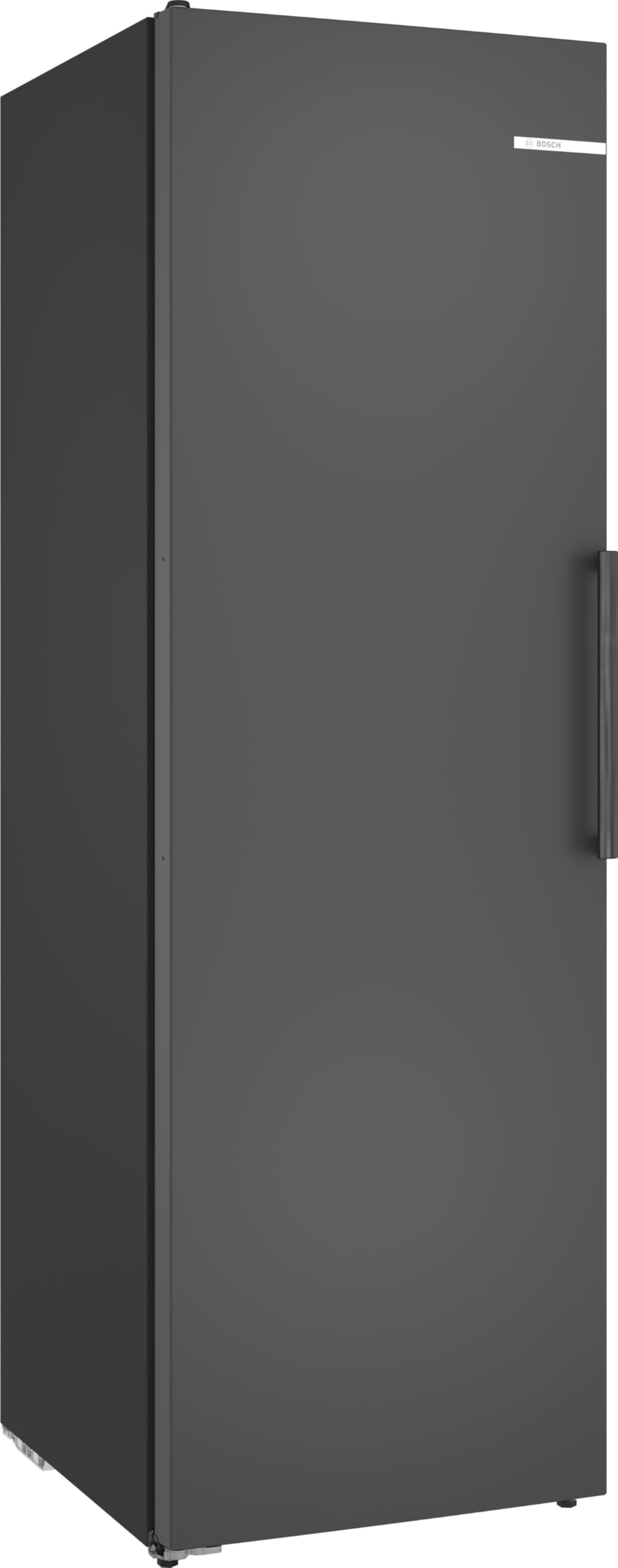 Bosch Serie 4 Smarter Freistehender Kühlschrank 186.2 x 59.5 cm KSN36VCCG | NoFrost nie wieder abtauen, 402 L Volumen, VitaFresh XXL 0 °C Zone für lange Frische, LED-Beleuchtung, MultiAirflow-System