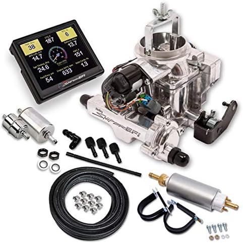 NEW HOLLEY SNIPER EFI BBD CARBURETOR MASTER KIT,SHINY,2BBL,FUEL INJECTION,COMPATIBLE WITH 1971-1986 JEEP CJ WITH 258CI 6 CYLINDER ENGINES