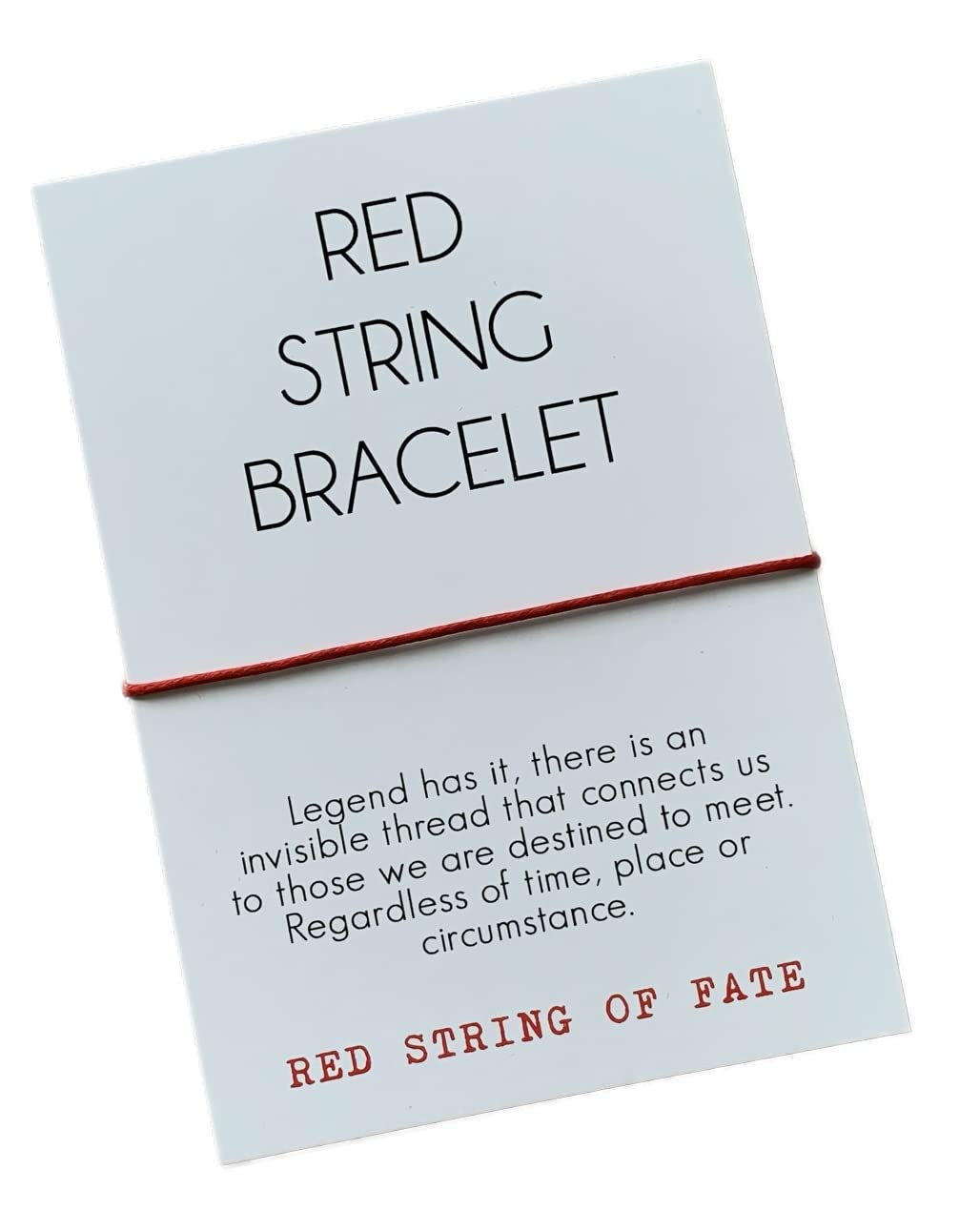 Red string bracelet! Red string of fate bracelet!