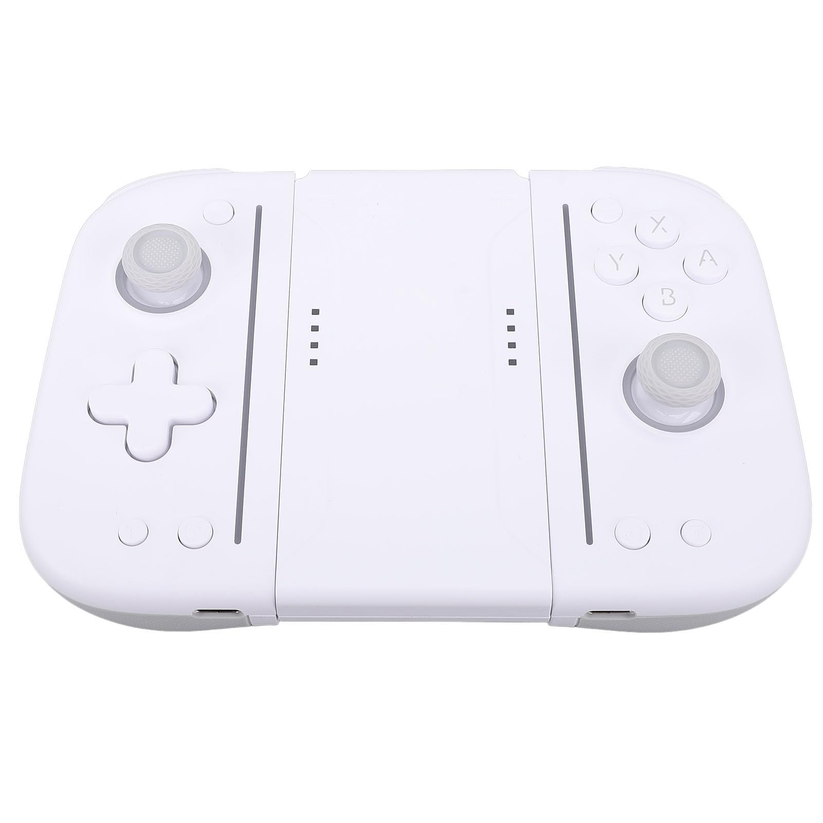 Generic Controlador de Juegos, Consola de Juegos con Llave Mecánica Eficiente y Duradera para el Hogar (Blanco Gris)