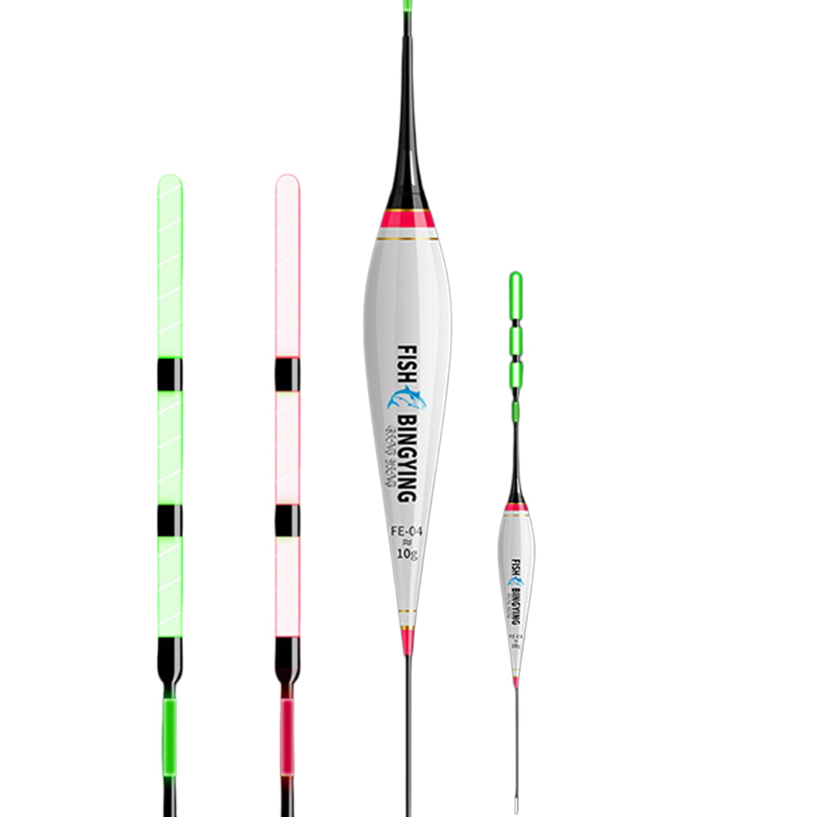 ljhnba Fishing Electronic Float with Bright LED Light Color Changing Bites Float Fishing Gear for Stable Gear