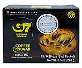 Trung Nguyen - G7 2 In 1 Instant Coffee - 15 Single Serve Sachets | Roasted Ground Vietnamese Coffee