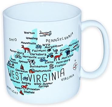 My Place "West Virginia" Jumbo Mug