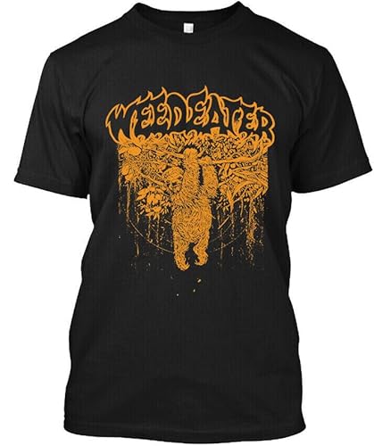 fxdszaszzdx Limited NWT Weedeater American Sludge Metal Band Music Retro Logo T-Shirt Black XL