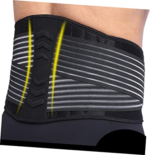 Faja lumbar con soporte para cintura talla XL unisex negra miniatura 4