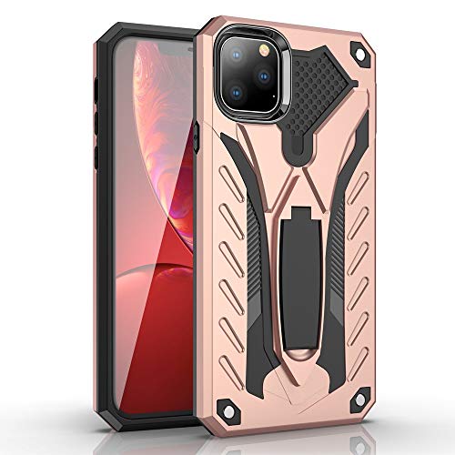 Protection arrière iPhone 11 antichocs coque rigide rose gold shell
