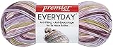 Premier Yarn Deborah Norville Collection 3-Pack Everyday Print Yarn, Lilac Ridge