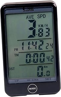 Speedometer Exercie Bikes Bike Odometer Road Bike Computer Digits Bike Computer Black Bike Computer Bike Stopwatch Big Screen Rangefinder Bike Monitor Bike Computer