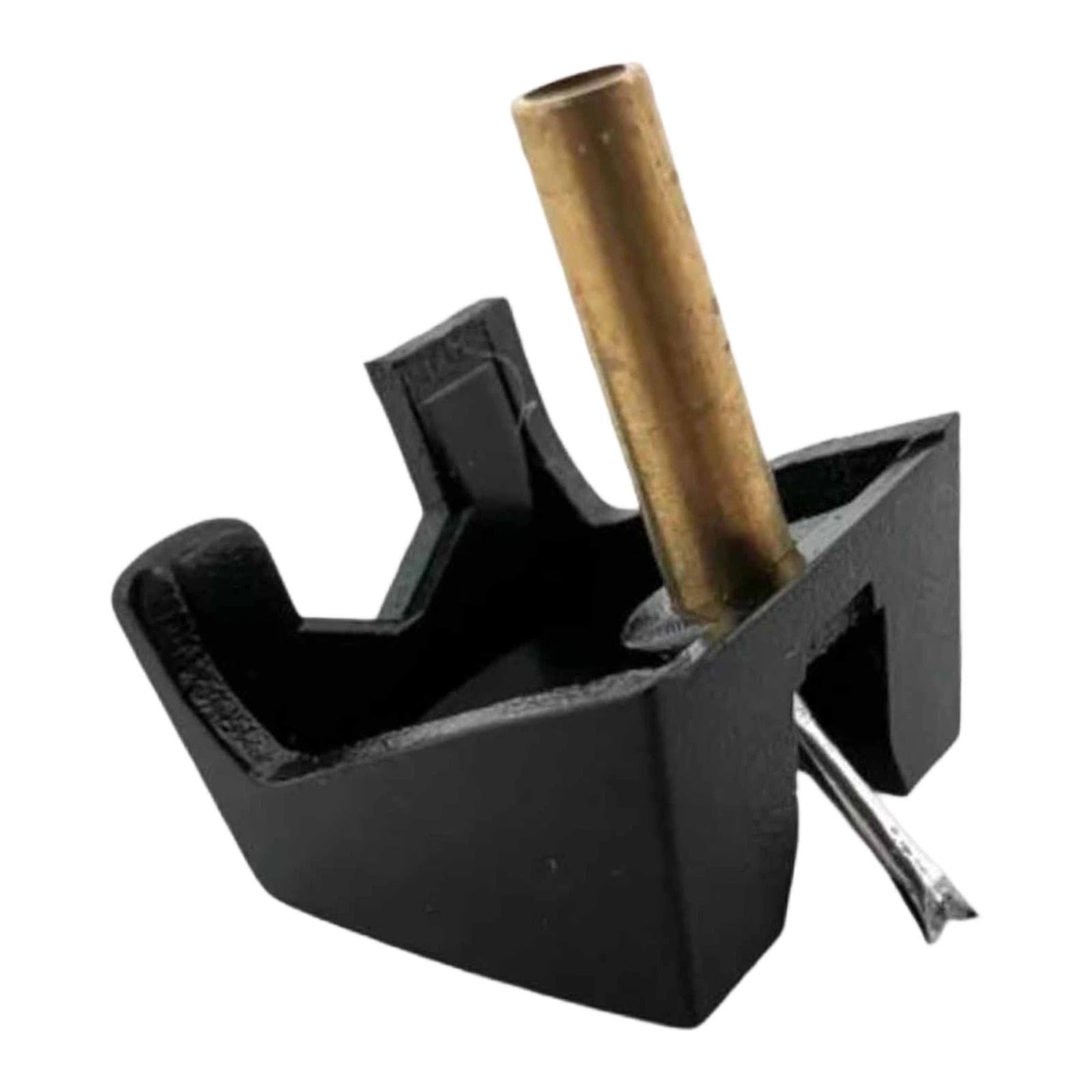 Ricambio per Giradischi, Accessori per Giradischi, Vinile Metallico per Ascoltare Musica, Camera da Letto, Nero