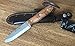 MIGUEL NIETO Nieto - 1080-SS. Cuchillo BUSHCRAFT TERRANO BÖHLER Scandi. Mango de Tuya. Herramienta para Caza, Pesca, Camping, Outdoor, Supervivencia