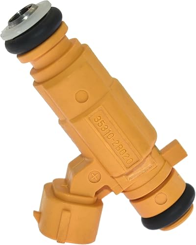 Miniatura 8 de Boquilla 35310-2B020 de los inyectores de combustible de 4PCS compatible con Hyundai I20 I30 compatible con Kia Rio Venga Cerato 1.4 1.6 G4FG