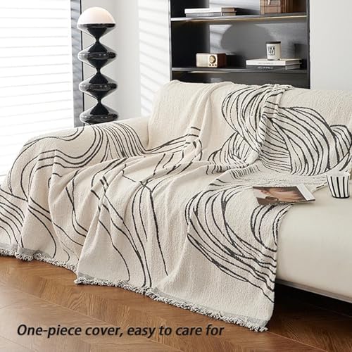 Chenille absedcover pour sofa d'angle anti griffures - 7
