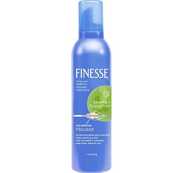 Finesse Self Adjusting Volumizing Mousse for Unisex, 7 Ounce