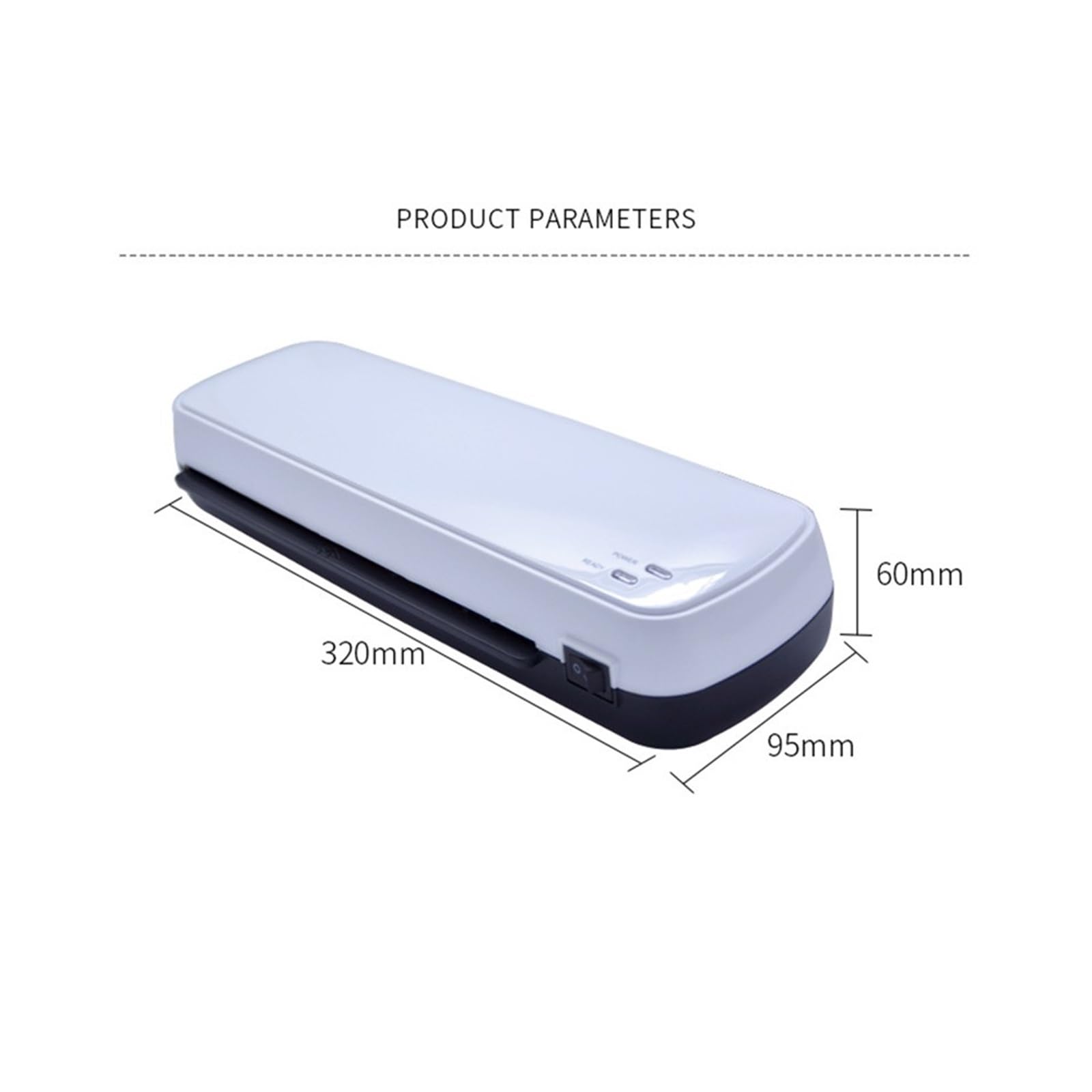 Macchina plastificatrice, plastificatrice per foto A4 da 220 mm di larghezza, plastificatrice a caldo e a freddo, velocità di plastificazione 300 mm/min, plastificatrice per pellicole per uso domest