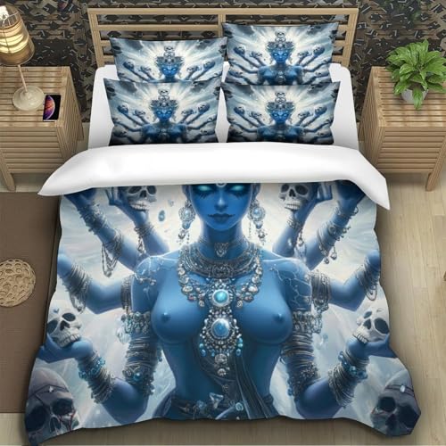 Housse de couette mythique bleue anti-allergie pour ado active