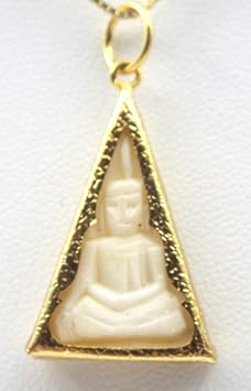 Thai Buddha Pendant Amulet Talisman Buddhist Jewelry