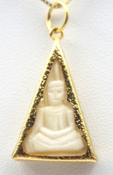 Thai Buddha Pendant Amulet Talisman Buddhist Jewelry