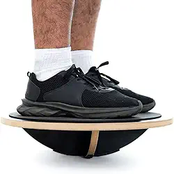 Disco Prancha Equilíbrio Reabilitação Preto