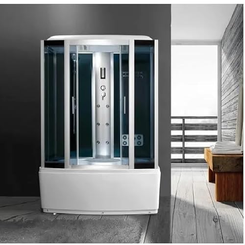 Bagno Italia Box idromassaggio 170x85 con vasca cabina doccia cromoterapia radio I