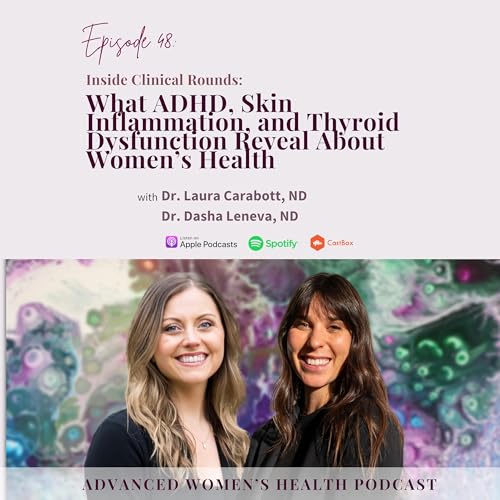 Episode 48: Inside Clinical Rounds: What ADHD, Skin Inflammation, and Thyroid Dysfunction Reveal About Women’s Health cover art