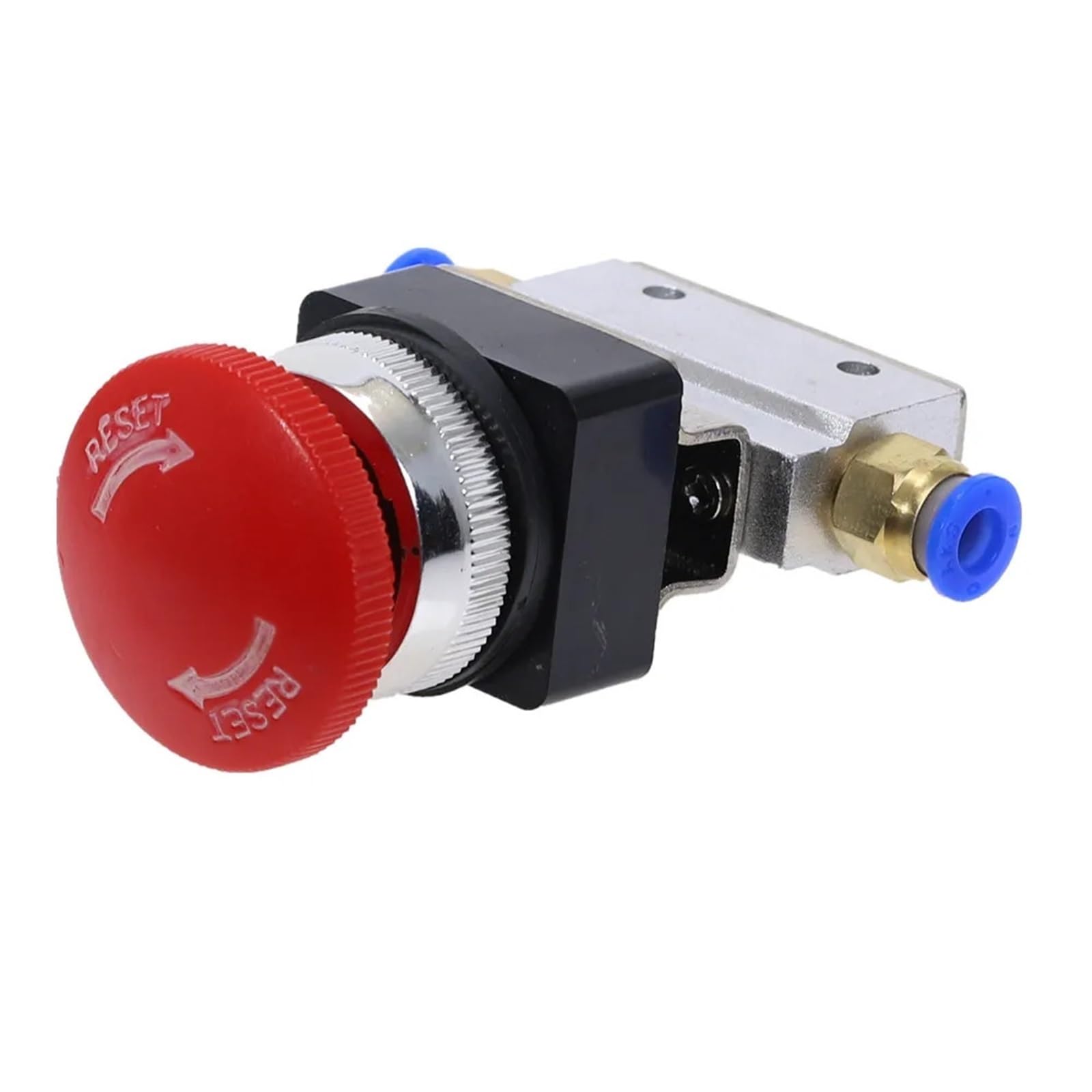 Vanne pneumatique MOV-03 mécanique 2 positions 3 voies filetage 1/8 pouce 12mm
