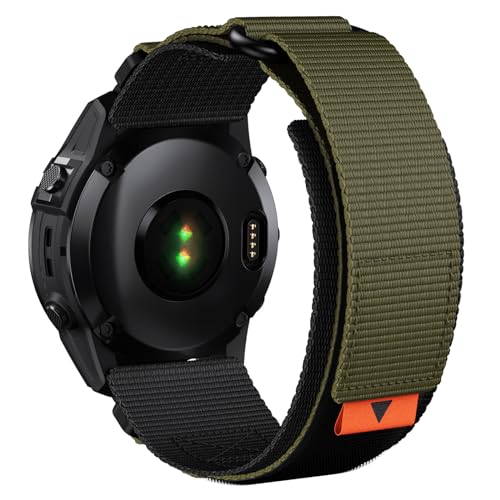 K[~ Quick Fit 26mm AbvO[hς EHb` iCX|[coh Garmin Fenix 7X / Fenix 6X / epix Pro 51mm / Fenix 5X / Enduro V[Yp ߉\ȃ[vDiC