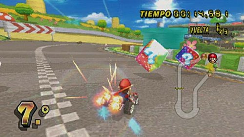 Mario Kart Wii + volant wii wheel