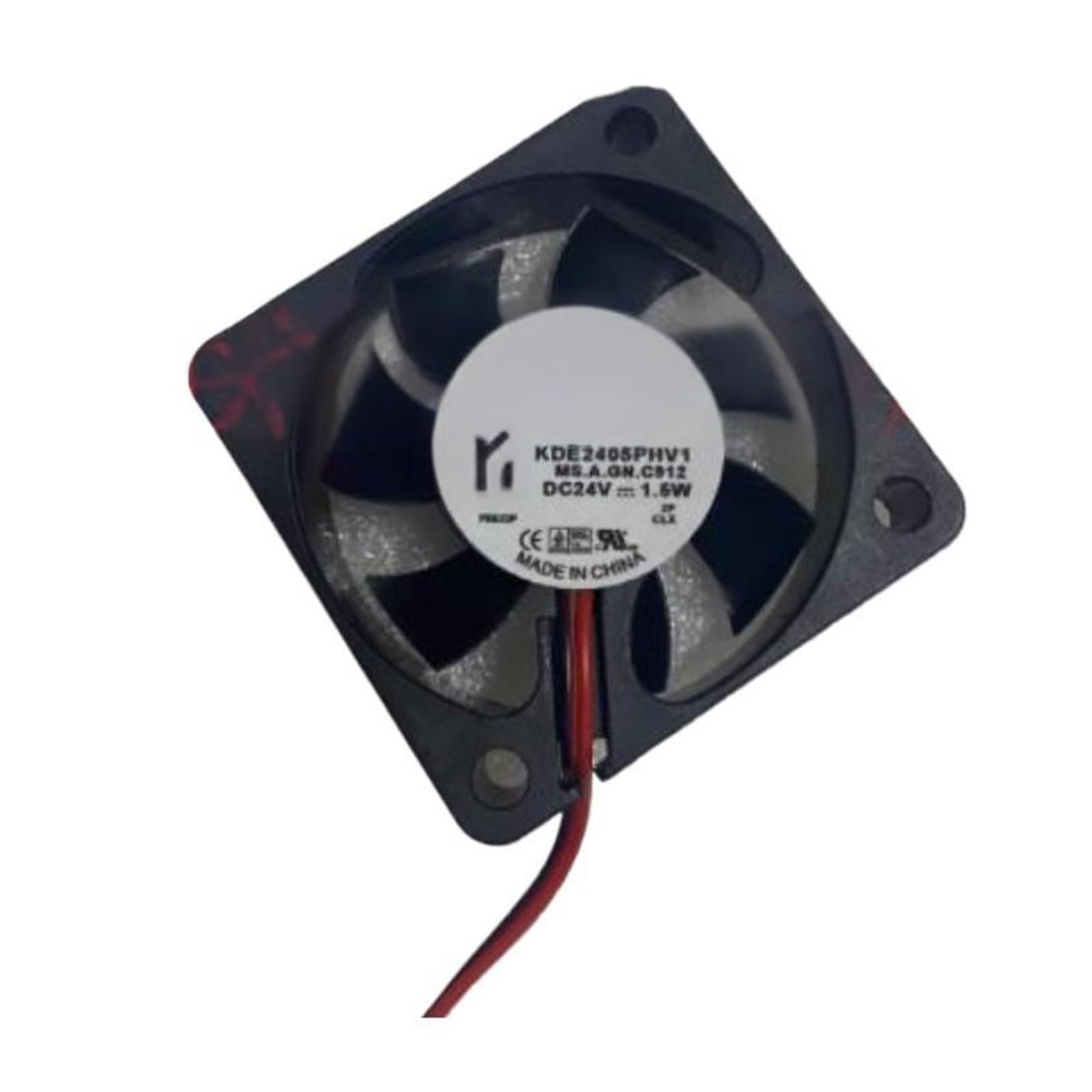 Ventilateur de refroidissement anti-surchauffe KDE2405PHV1 24V 5015 de 5 cm