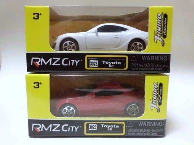 ミニカーセット 86台　レア物多数　値下げ中 Amazon | RMZ City ミニカー86 ホワイト/レッド 全2種