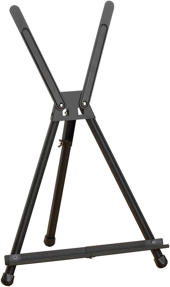 Quartet Easel, Tabletop Instant, 14" High, Supports up to 5 lbs., Portable & Collapsible, Black (28E)