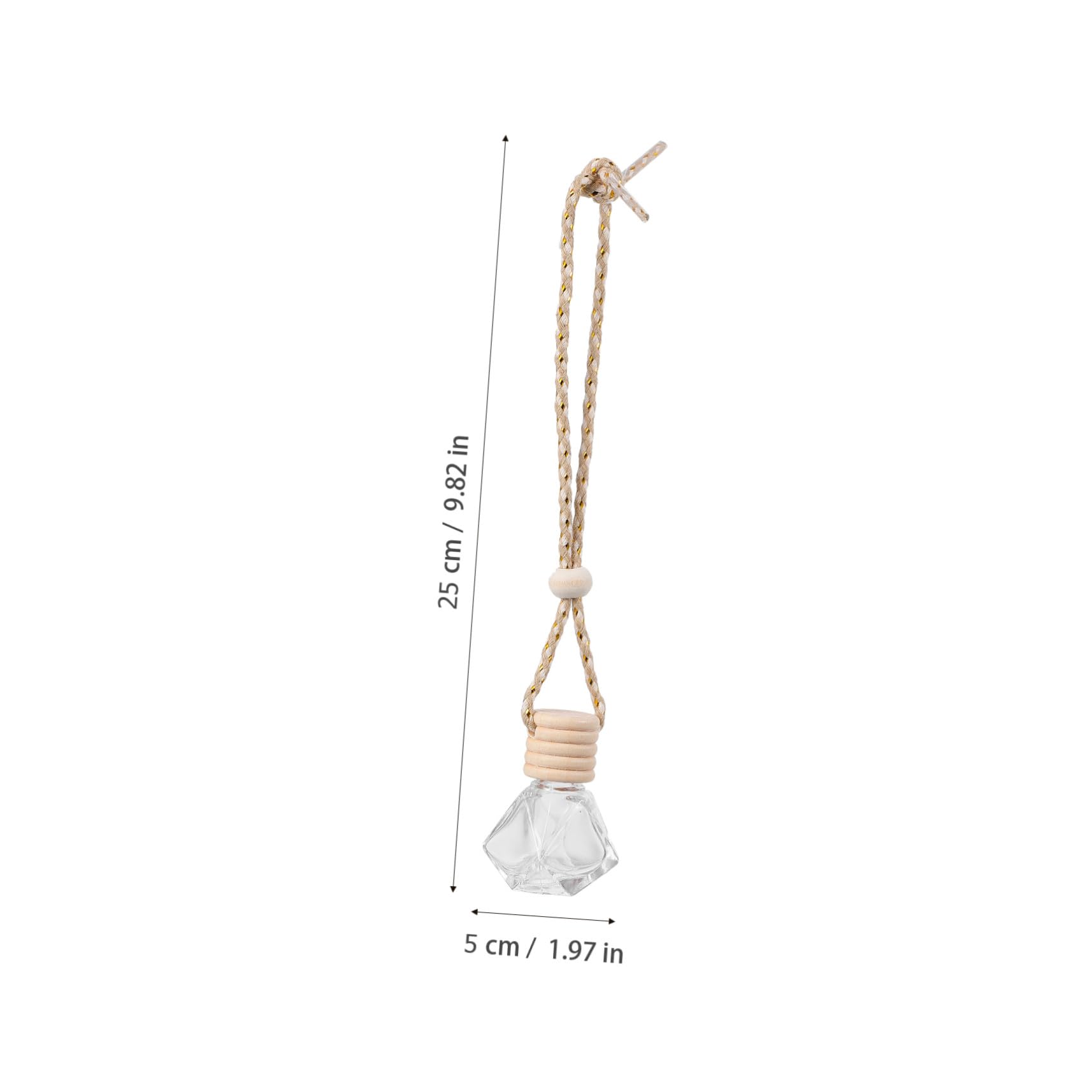 Gatuida 54 STK Aroma-ätherische Öl Flasche Astetische Raumdekoration Glamping-zubehör Innenausstattung Diamant-dekor Diffusoren Duftdiffusor Fürs Auto Füllung Fräulein Aromatherapie Glas