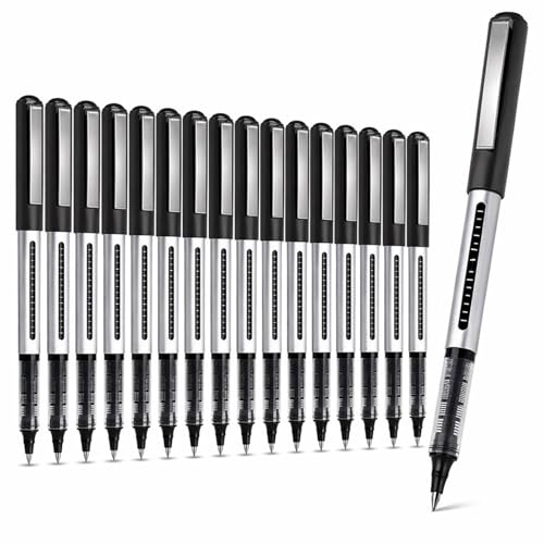 Stylos à encre gel noir 0,5 mm fournitures scolaires pour croquis et notes