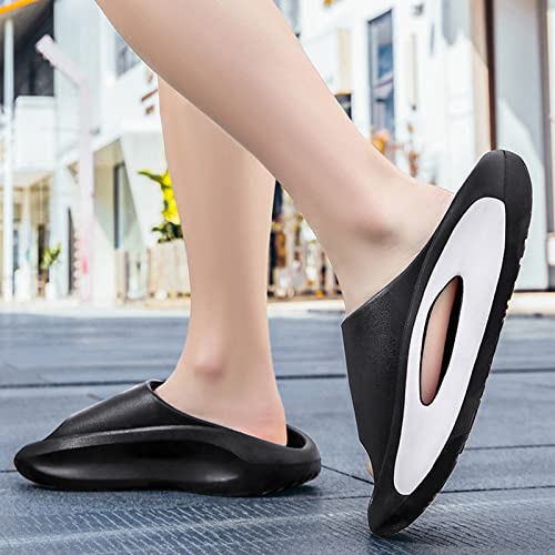 Feionusin Men's and Women's Sport Recovery Sandals With Comfortable Plantar Fasciitis Arch Support, Orthotic Open Toe Sport Slides Thick Cushion Waterproof Lightweight Casual Athletic Sandals2