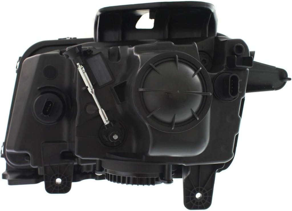 CarLights360: For Chevy Camaro Headlight 2010 11 12 2013 Pair Driver and Passenger Side HID Black Housing w/Bulbs DOT Certified For GM2502340 + GM2503340