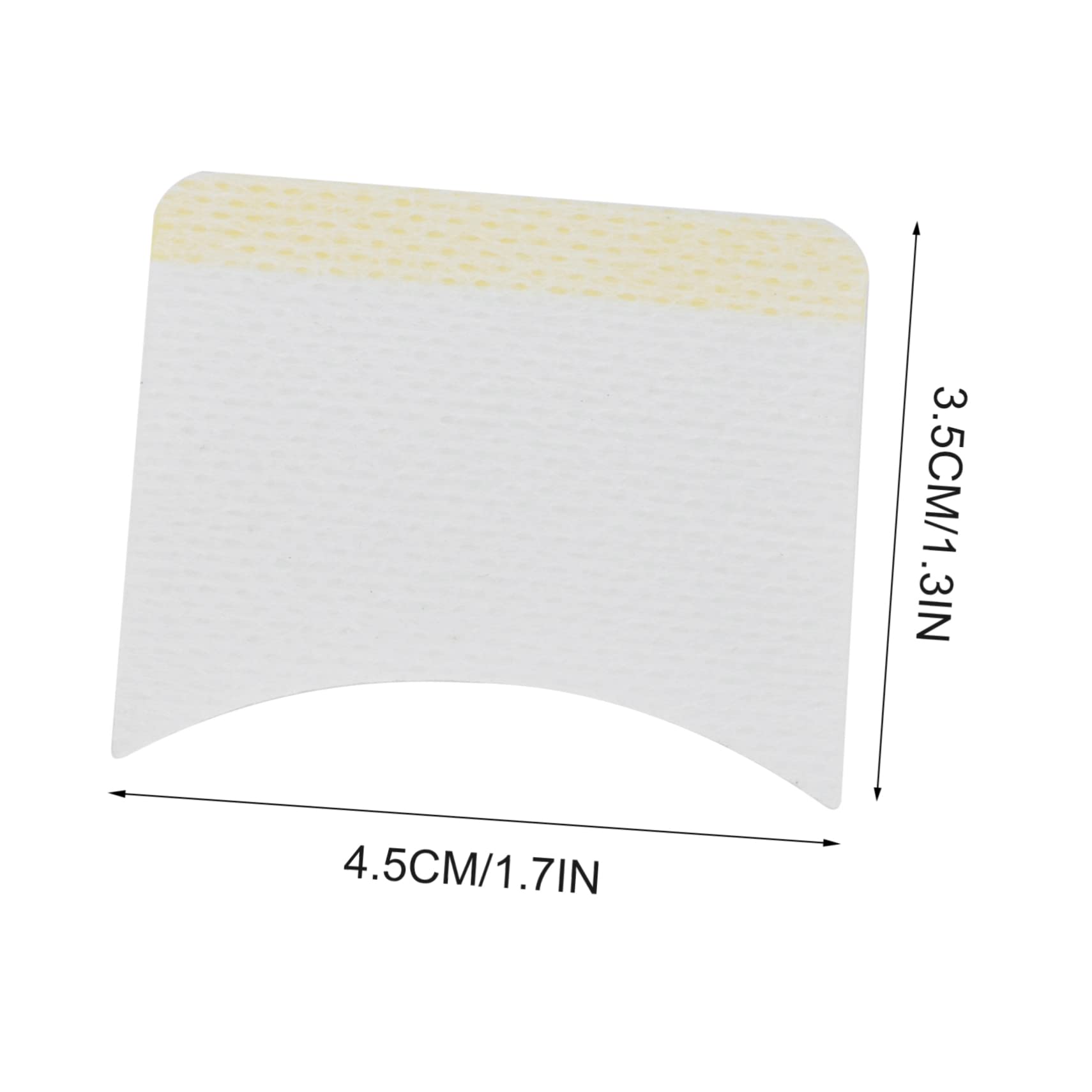 TOVINANNA 160pcs Eye Lash Cleaning Cushion Makeup Pads Comfortable Lash Removal Cosmetics Accessory Easy to Use Pad