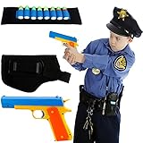 Colt 1911 Kid Toy Gun with Soft Bullets Ejecting Magazine with Black Holster - Style of M1911 Toy Guns for Boys Pistol with Foam Play, Fun Outdoor Game of an M1911A1 Colt 45 Dart Guns, Blue