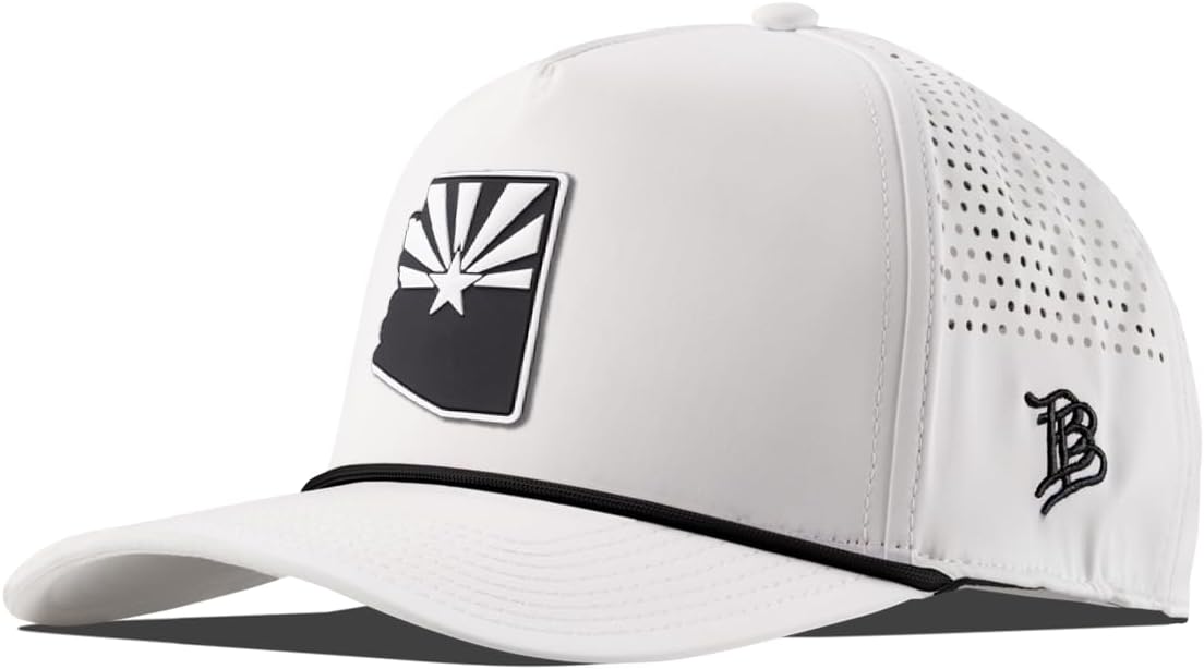 Branded Bills Arizona Vintage PVC 5-Panel Performance Hat for Men | Baseball Cap