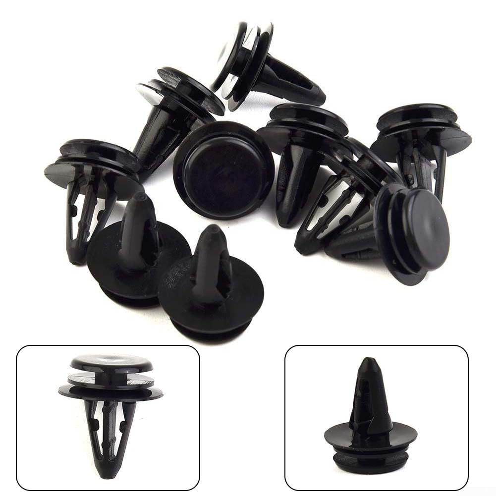 Fermacavo in plastica nera per MG ZS MG3 10 pezzi