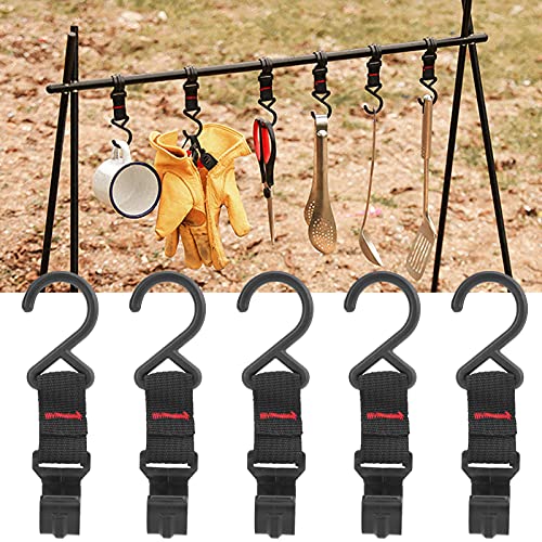 Gancho móvel, gancho portátil para acampamento para todas as pessoas para caminhadas para acampament