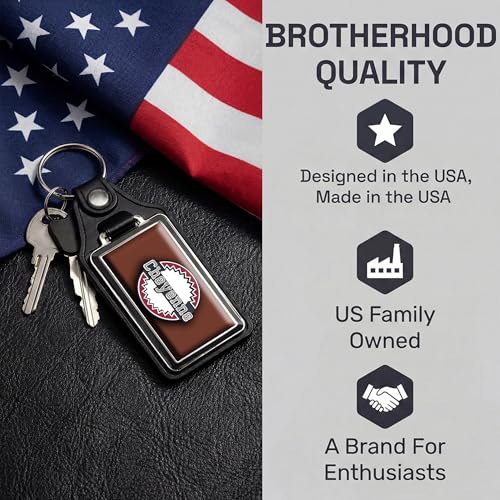 Image of Brotherhood Car Key Chain for K5 Blazer - Classic Models Keychain for Men and Women Gift Key Ring