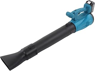 Soprador de folhas elétrico sem fio com controle de 6 velocidades, 2 tubos de seção 18 V 0 a 13,0 metros cúbicos por minuto Volume de ar para soprador de folhas de gramado