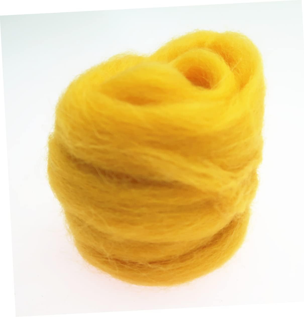 KONTONTY Wool Roving for Needle Felting 40 Bright Colors Merino Felting Wool Bulk