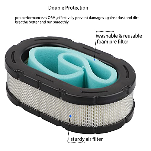 Ferilter 32 083 09-S 32 883 09-S1 Air Filter for Kohler 7000 Series Engine KT715 KT725 KT730 KT735 KT740 KT745 22hp- 26 hp Air Filter for Cub Cadet Craftsman MTD Lawn Mower