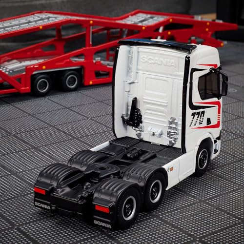 Hot Wheels Elite 64 Scania 770 S Trailer miniatura 3