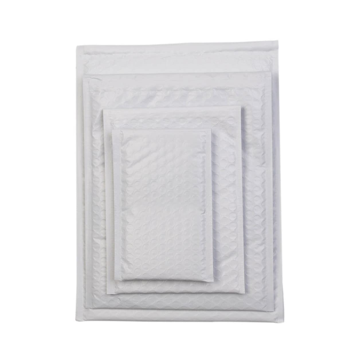 SHINEOFI 25pezzi Buste Imbottite Resistenza all Umidità Perforazione e Strappo Chiusura Adesiva Caldo Etichette Autoadesive