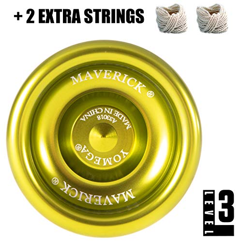 image for Yomega Maverick -Professional Aluminum Metal Yoyo for Kids and Beginne