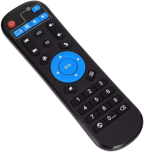 Miniatura 2 de Amiroko Mando a distancia reemplazado compatible con Android Smart TV Box T95, T95Z-K-V-U-W Pro, HK1, MX10, X88, X96, TX6, TX3, MX1, H50, H96
